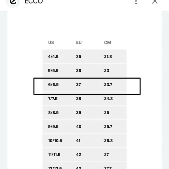 Ecco~Women’s~Black Pebbled Leather Pull On Chelsea Style Bootie~Size 37/6-6.5 - Picture 9 of 9